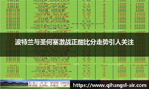 波特兰与圣何塞激战正酣比分走势引人关注
